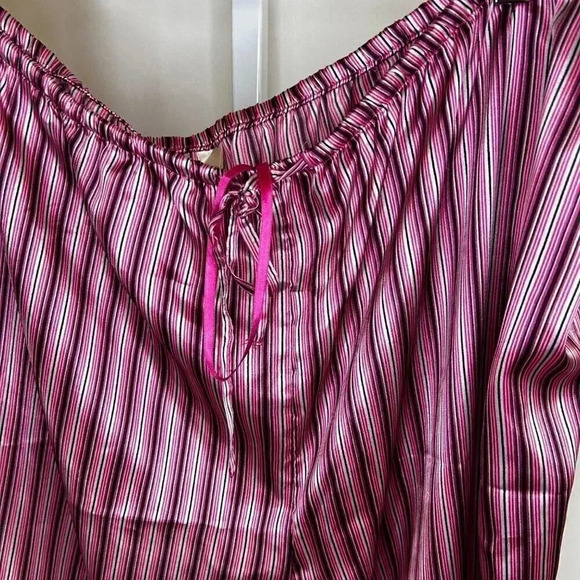 Ambrielle Woman Size 2XL 2 Set Pajama Lounge Satin Effect - Picture 10 of 13